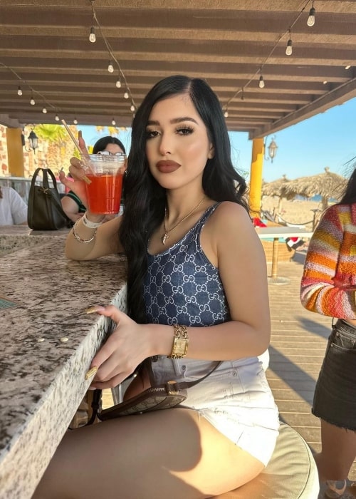 Melody Valadez as seen in a picture that was taken in Puerto Pe&ntilde;asco, Sonora in April 2023