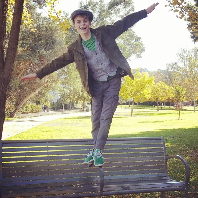 Merrick Hanna in December 2018 announcing the release of his video