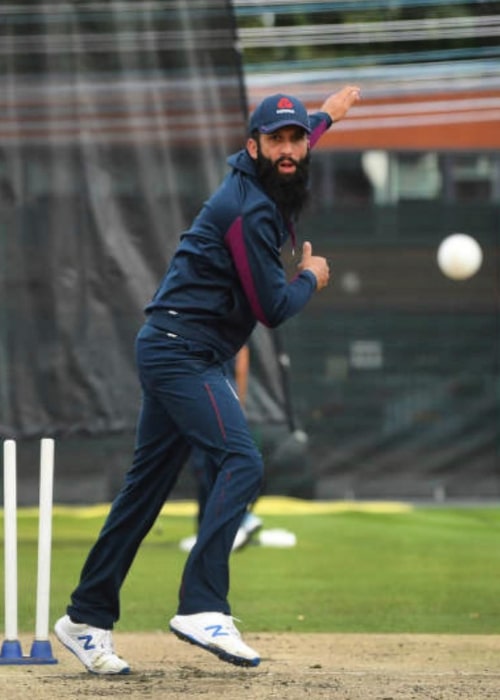 Moeen Ali as seen in an Instagram Post in January 2018