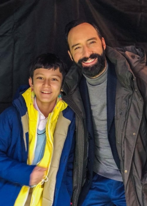Mystic Inscho as seen in a picture that was taken with actor Tony Hale in July 2021