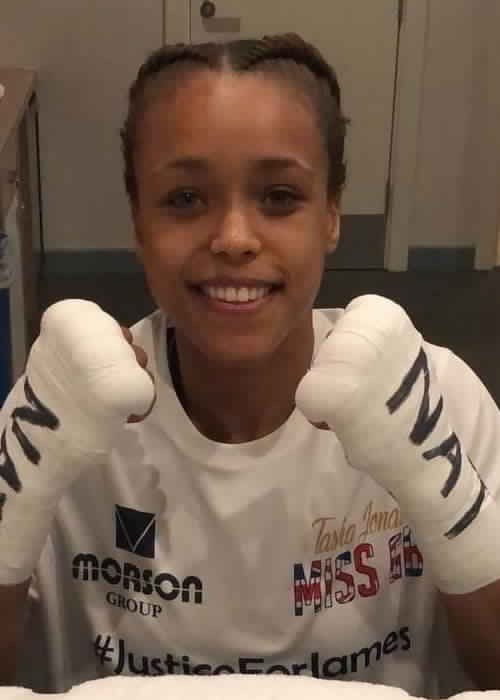 Natasha Jonas in an Instagram post in April 2018