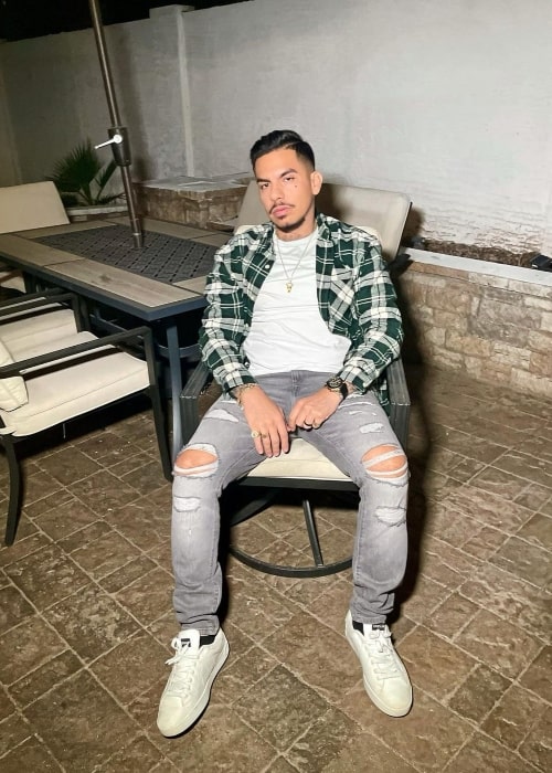 Nestor Aguilar as seen in a picture that was taken in December 2021