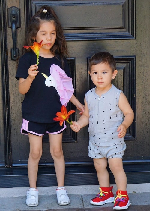 Ranger Ortiz and Solage Ortiz in June 2020