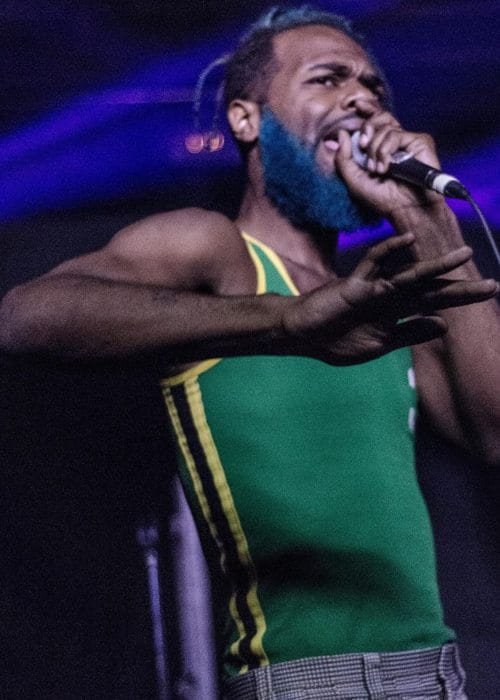 Rome Fortune during a performance in May 2016