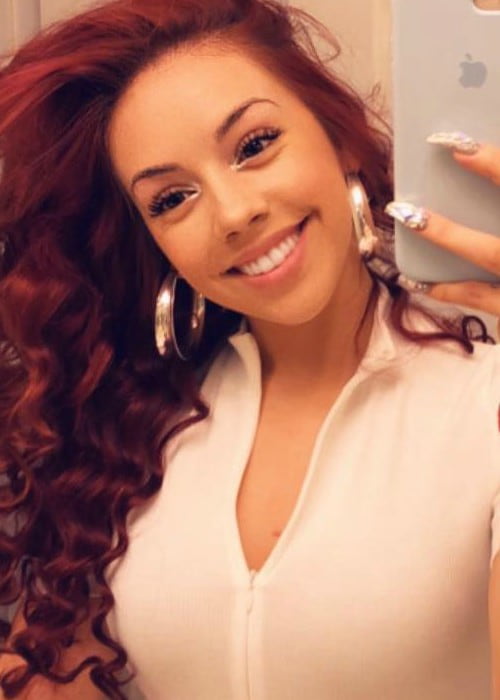 Salice Rose in a selfie as seen in June 2018