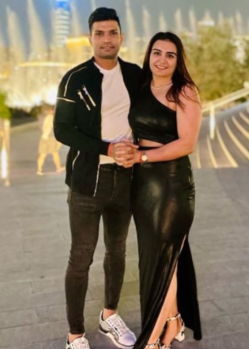 Saweety Boora and Deepak Niwas Hooda, as seen in February 2023