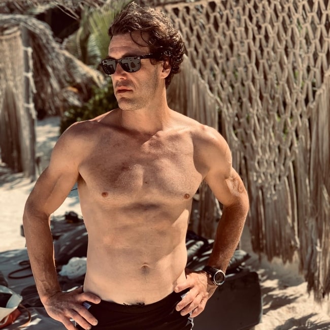 Sebastien Laurent Michel as seen in a picture that was taken in July 2019, at N&ocirc;made Tulum