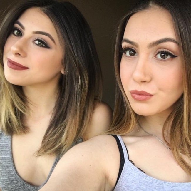 Serene Hesri as seen in a selfie that was taken with Amira Baba in March 2016