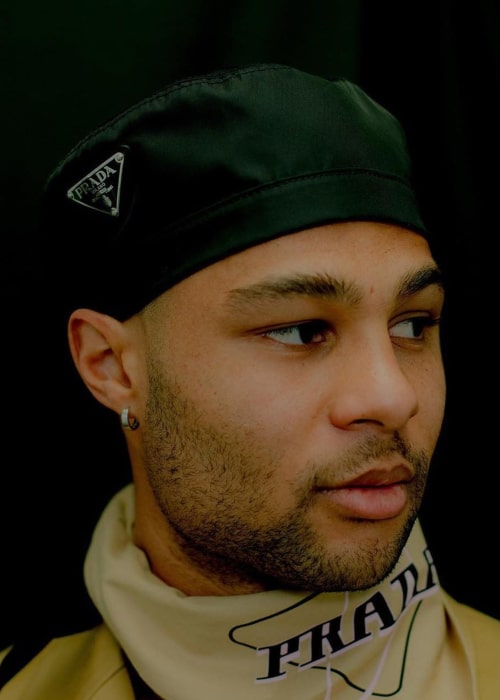 Serge Gnabry as seen in an Instagram Post in April 2020