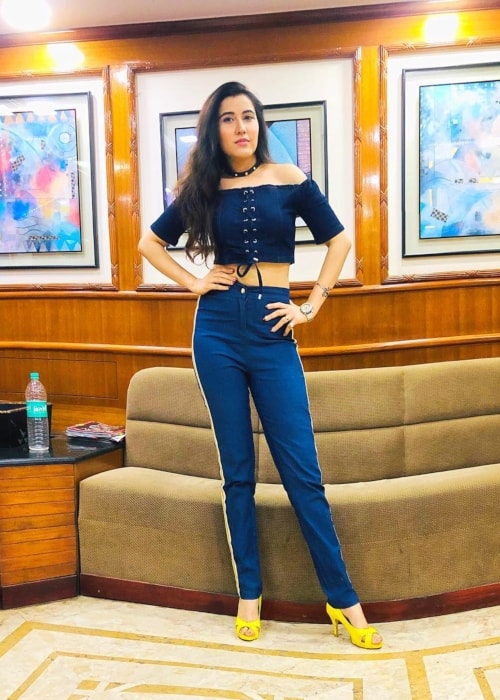 Sheena Bajaj as seen in a picture taken in February 2019