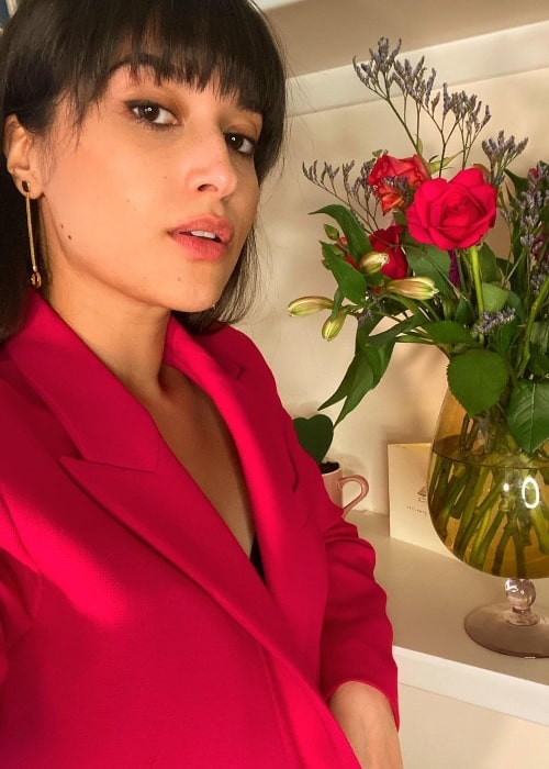 Sujaya Dasgupta taking a selfie in March 2021