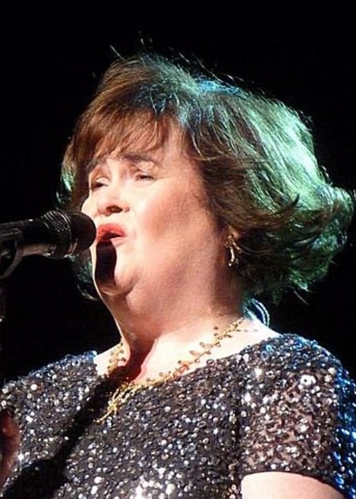 Susan Boyle at the Edinburgh Festival Theater, July 12, 2013
