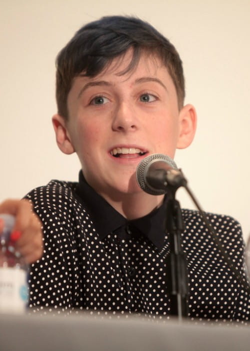 Trevor Moran speaking at the 2014 VidCon