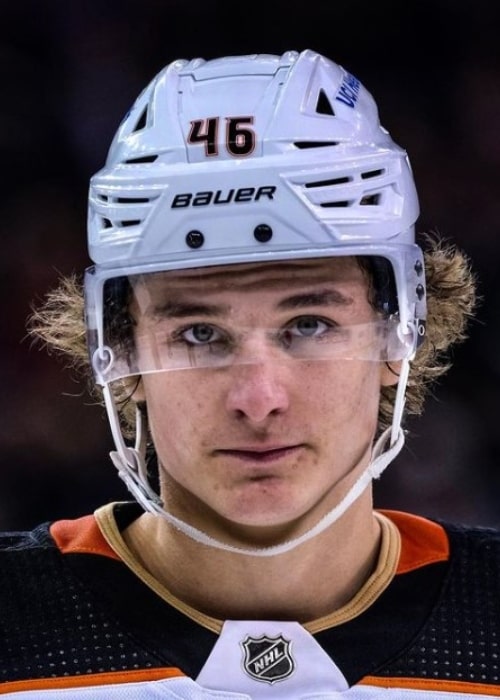 Trevor Zegras as seen in an Instagram Post in March 2022