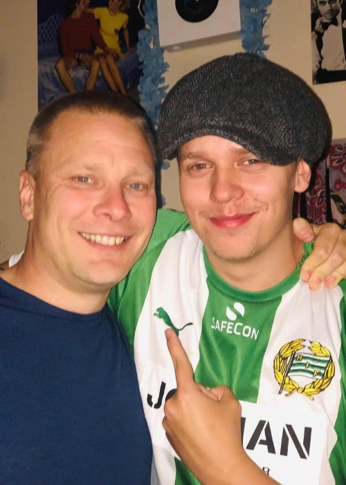 Valter Skarsg&aring;rd (Right) and Stefan Billborn in October 2019