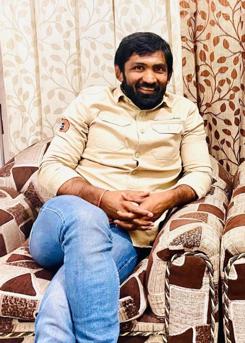 Yogeshwar Dutt as seen in an Instagram Post in March 2021