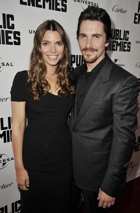 Christian Bale and Sibi Blazic